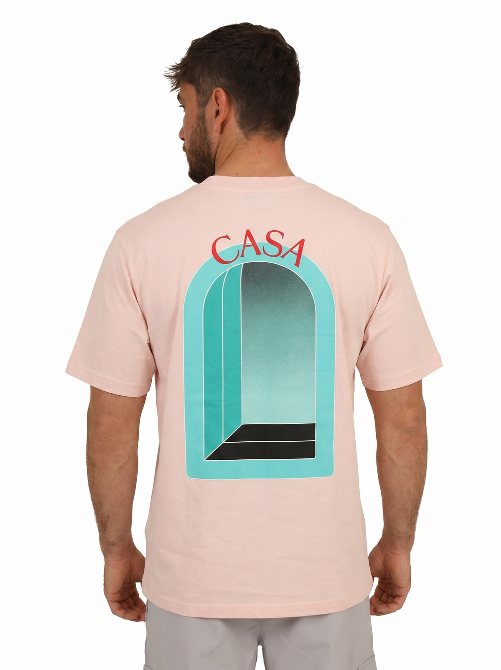 T-shirt CASA Frame - Rose