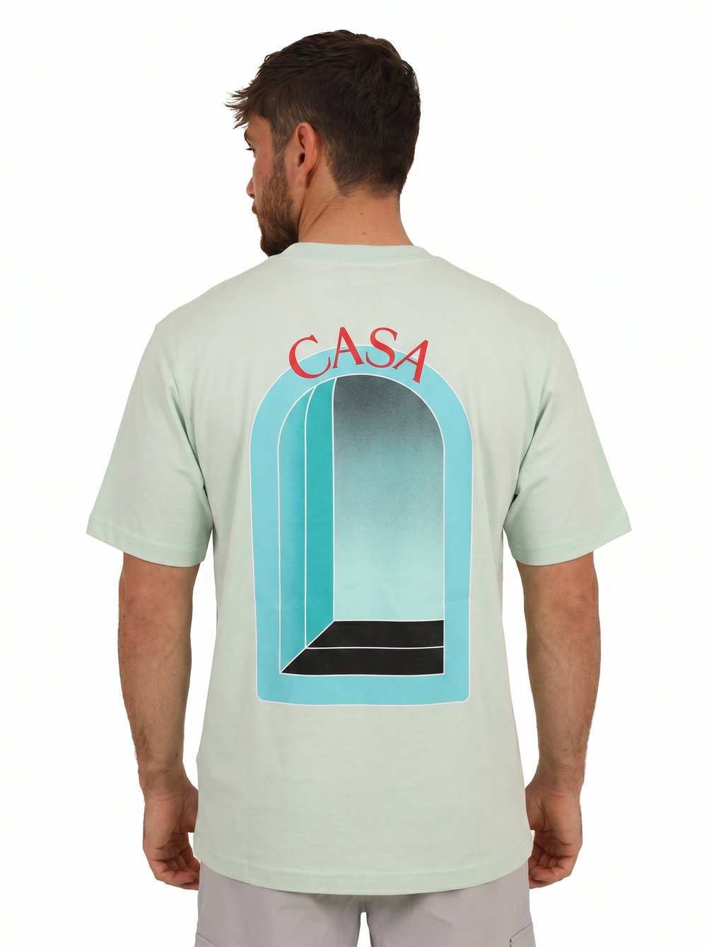 T-shirt CASA Frame - Vert