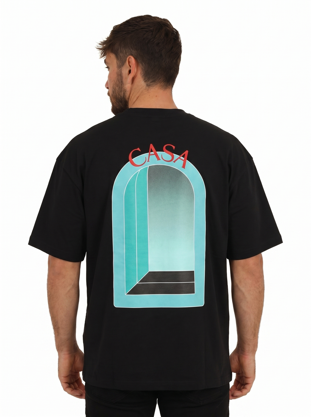 T-shirt CASA Frame - Noir