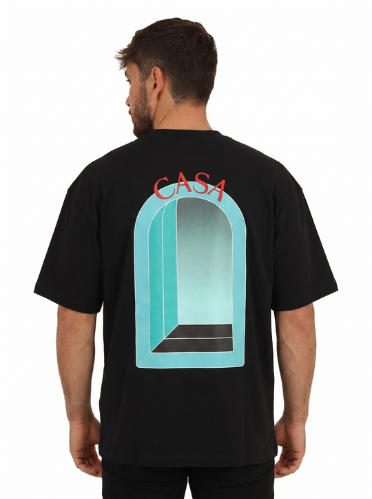 T-shirt CASA Frame - Noir