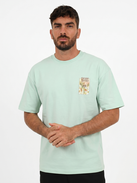 T-shirt Desert Odyssey Oversize - Vert