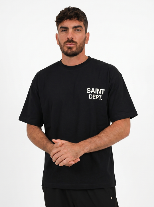 T-shirt SAINT DEPT. Paris Oversize - Noir