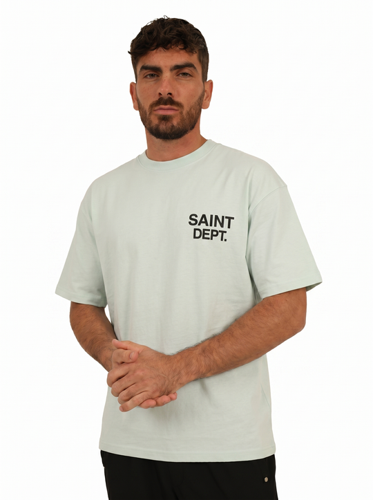 T-shirt SAINT DEPT. Paris Oversize - Vert