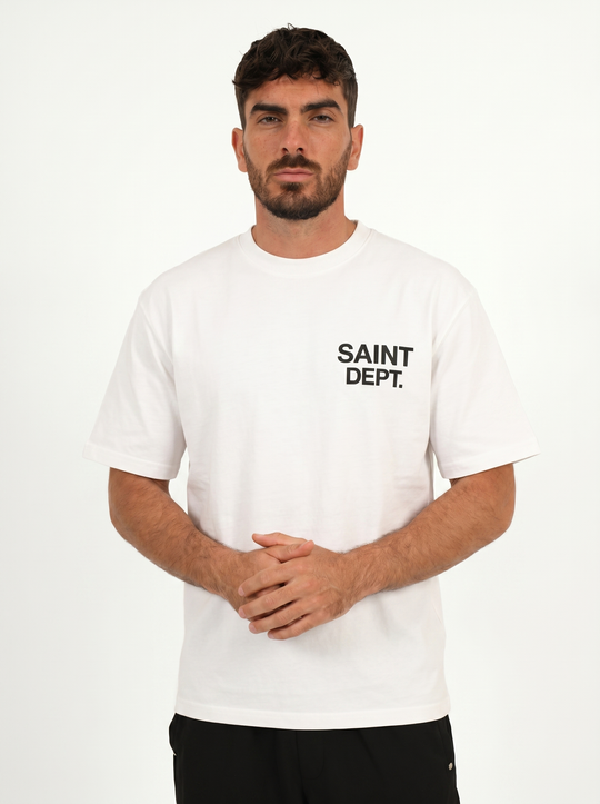 T-shirt SAINT DEPT. Paris Oversize - Blanc