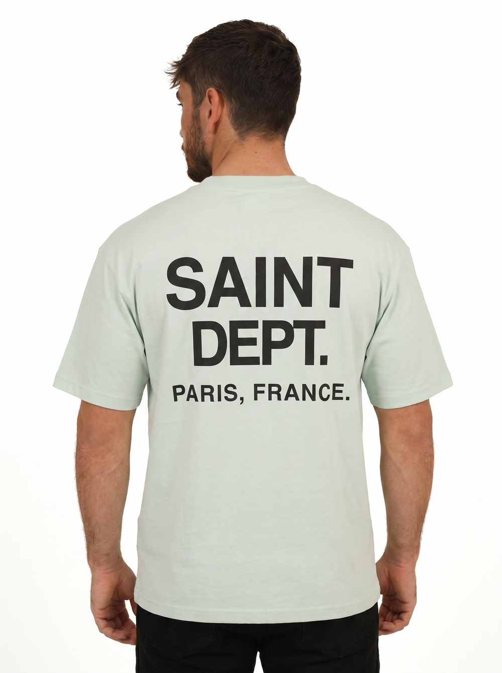 T-shirt SAINT DEPT. Paris Oversize - Vert