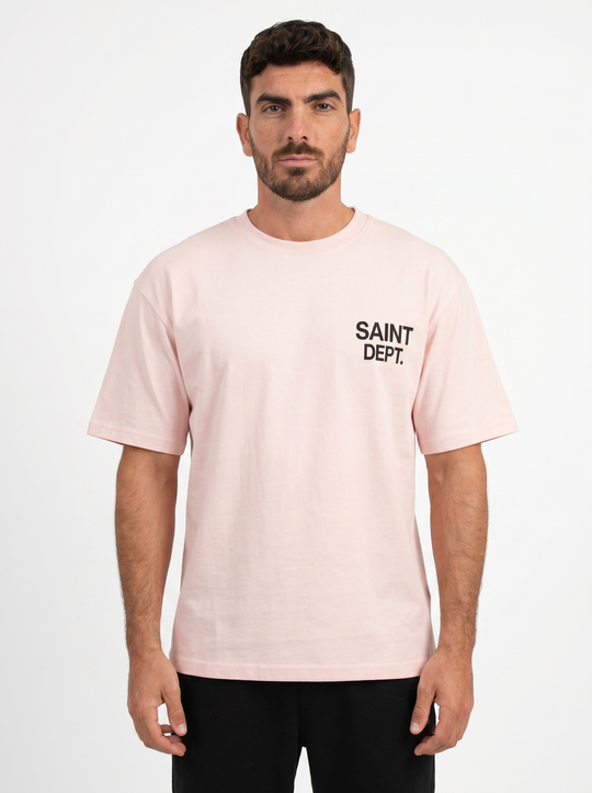 T-shirt SAINT DEPT. Paris Oversize - rose