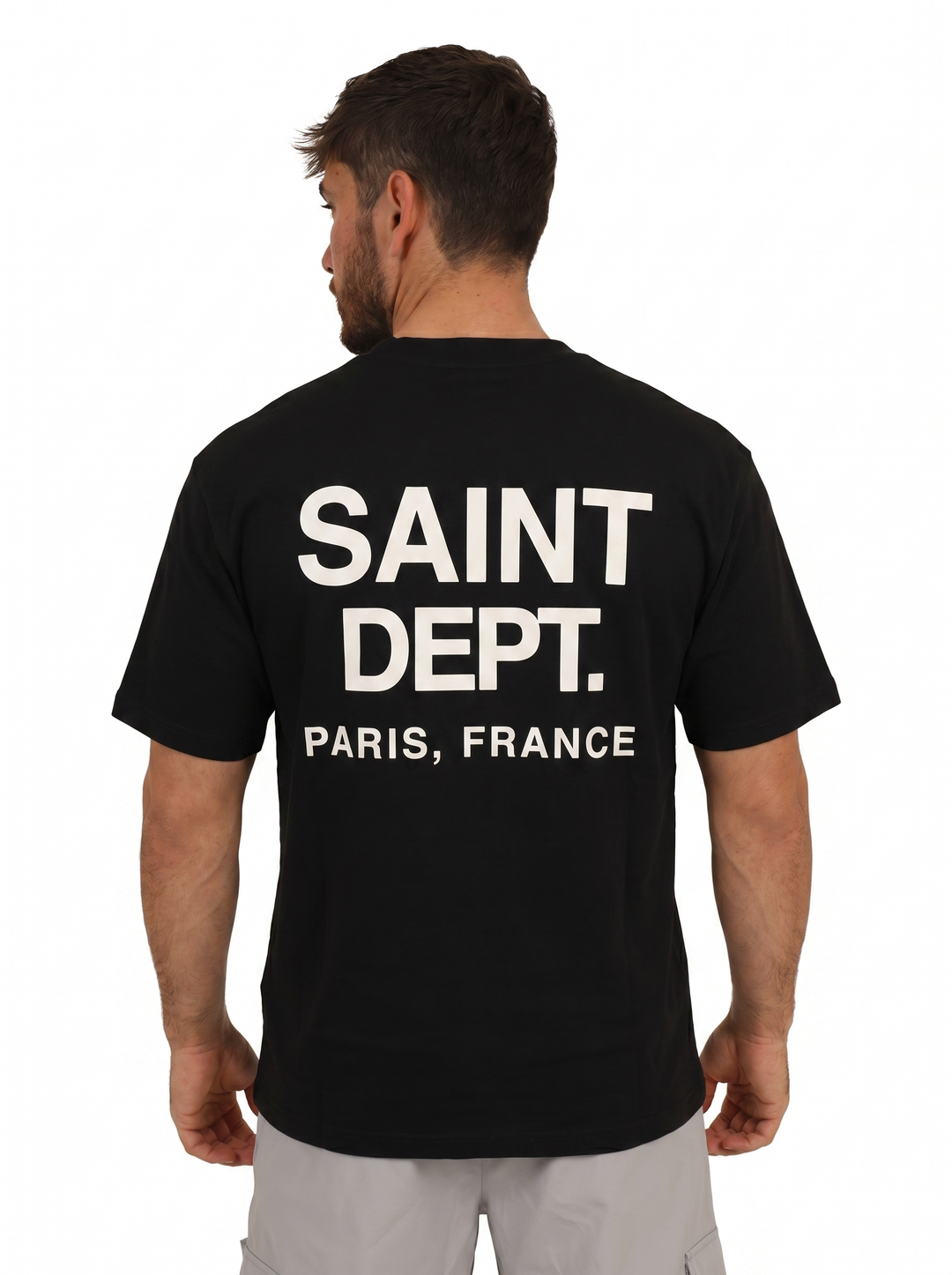 T-shirt SAINT DEPT. Paris Oversize - Noir
