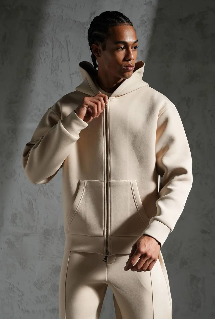 Ensemble Chill Zippé - BEIGE