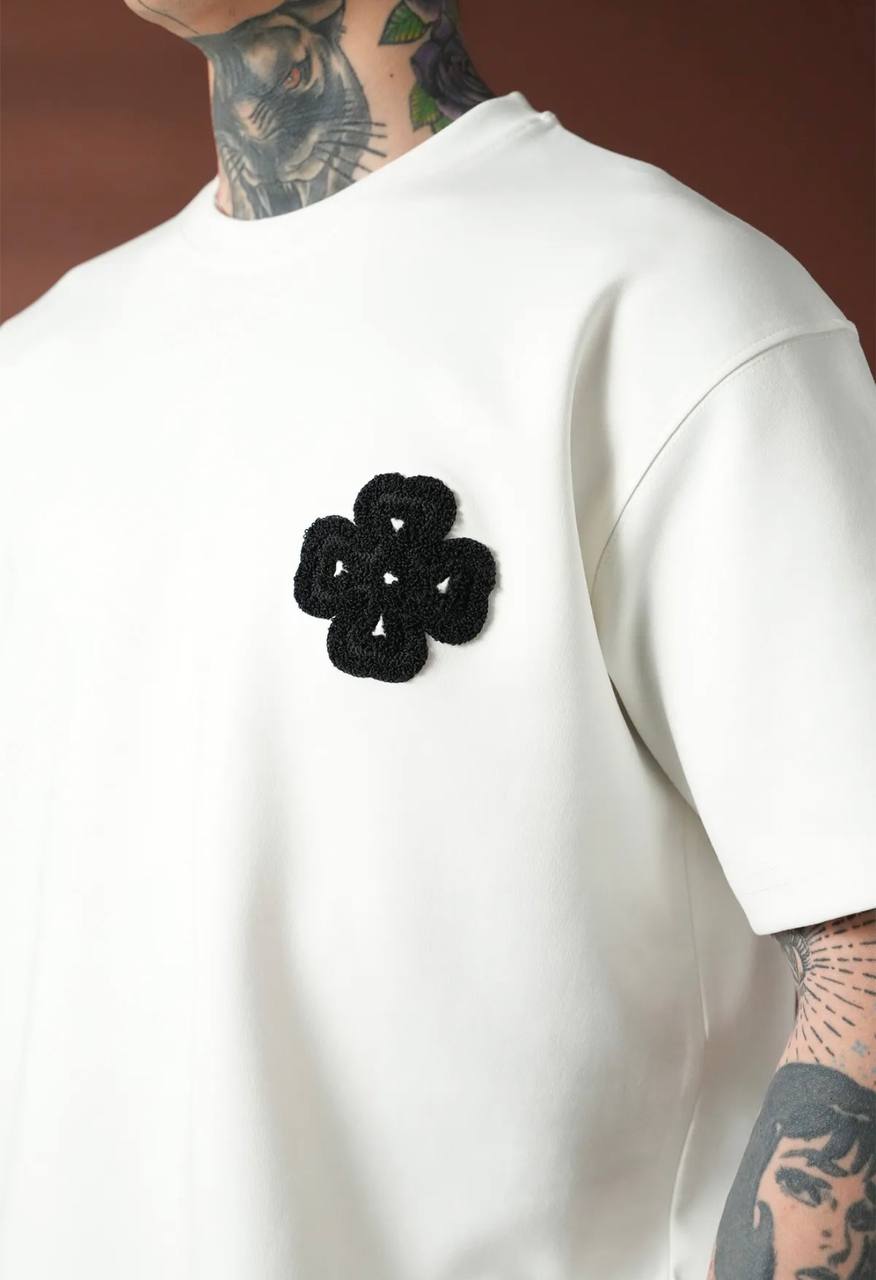 Ensemble T-shirt & Pantalon Trèfle - blanc