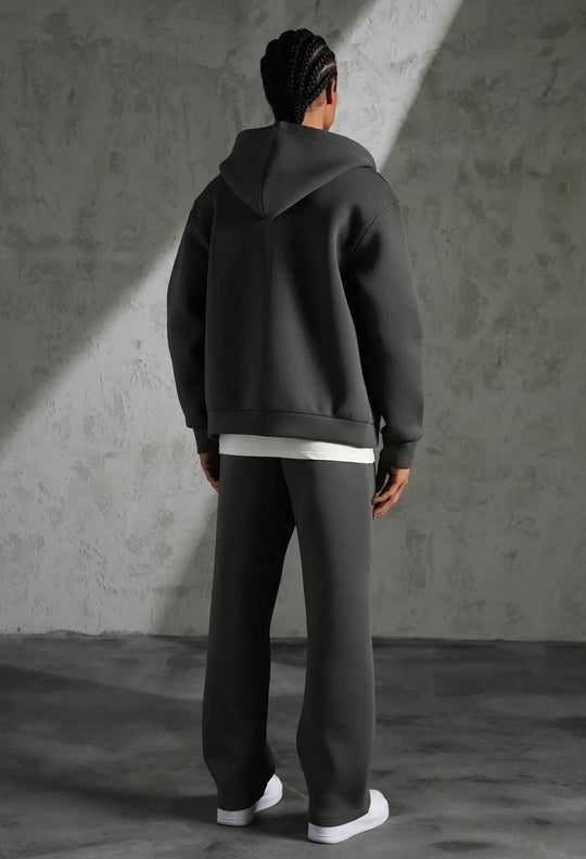 Ensemble Perle Trèfle – Gris Anthracite