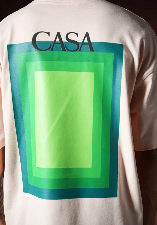 T-shirt CASA Cadre - Rose
