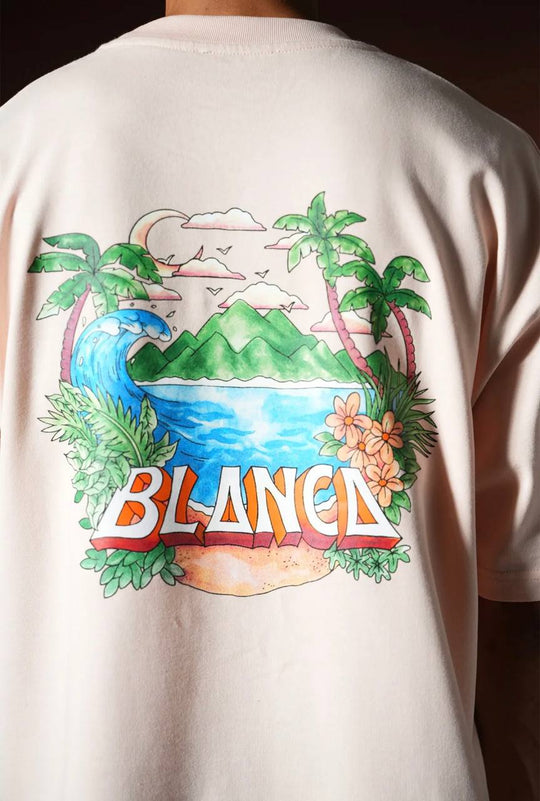 T-shirt BLANCA Tropical Escape - Rose