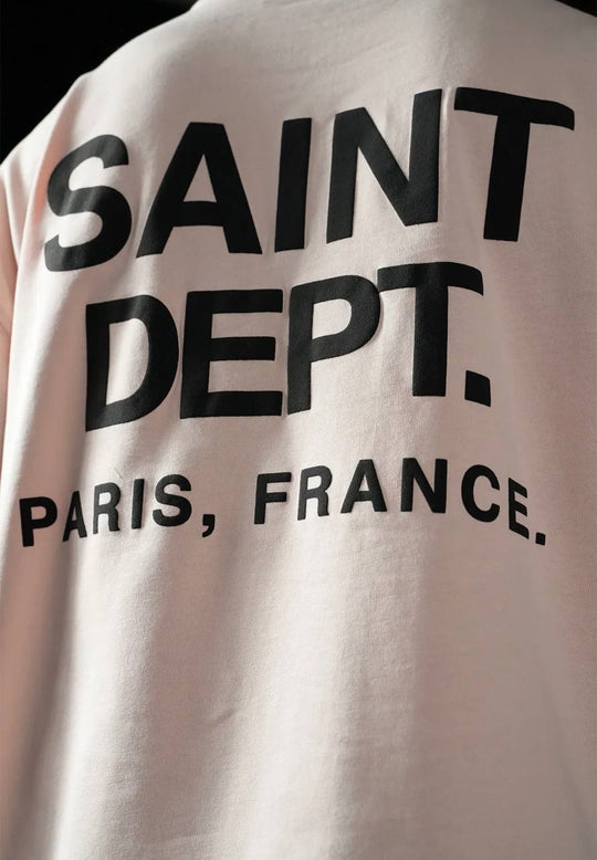 T-shirt SAINT DEPT. Paris Oversize - rose