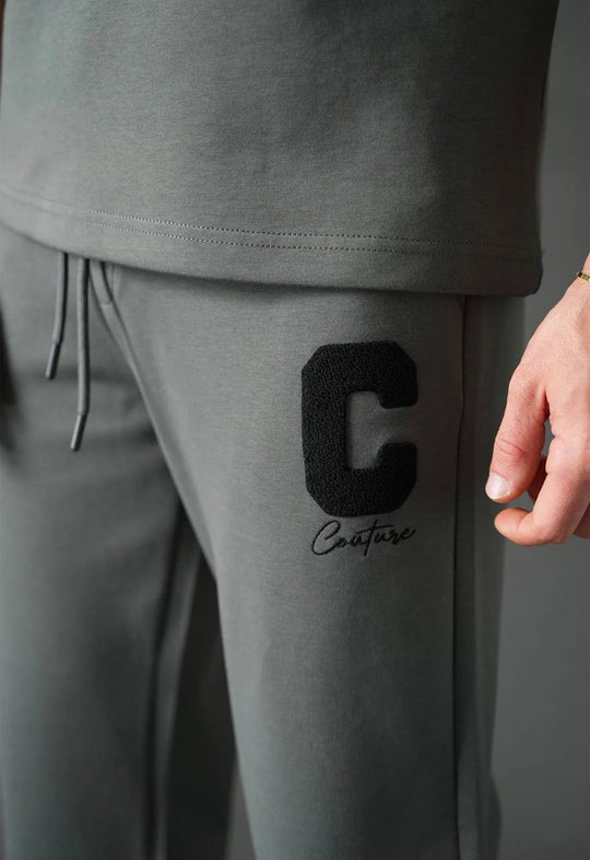 Ensemble Homme Premium T-Shirt et Pantalon C Couture - Anthracite