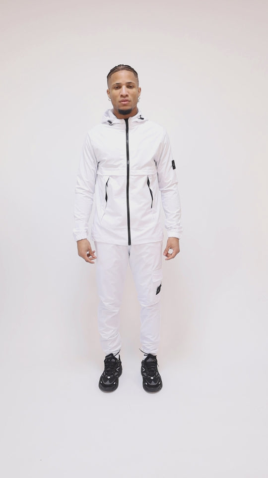 SURVÊTEMENT ALPHA VESTE ET PANTALON - BLANC