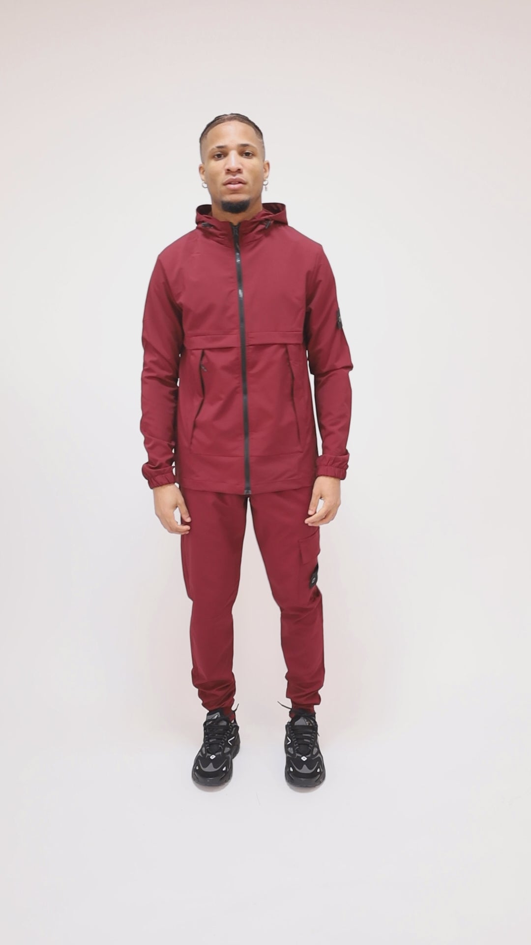 SURVÊTEMENT ALPHA VESTE ET PANTALON - BORDEAUX