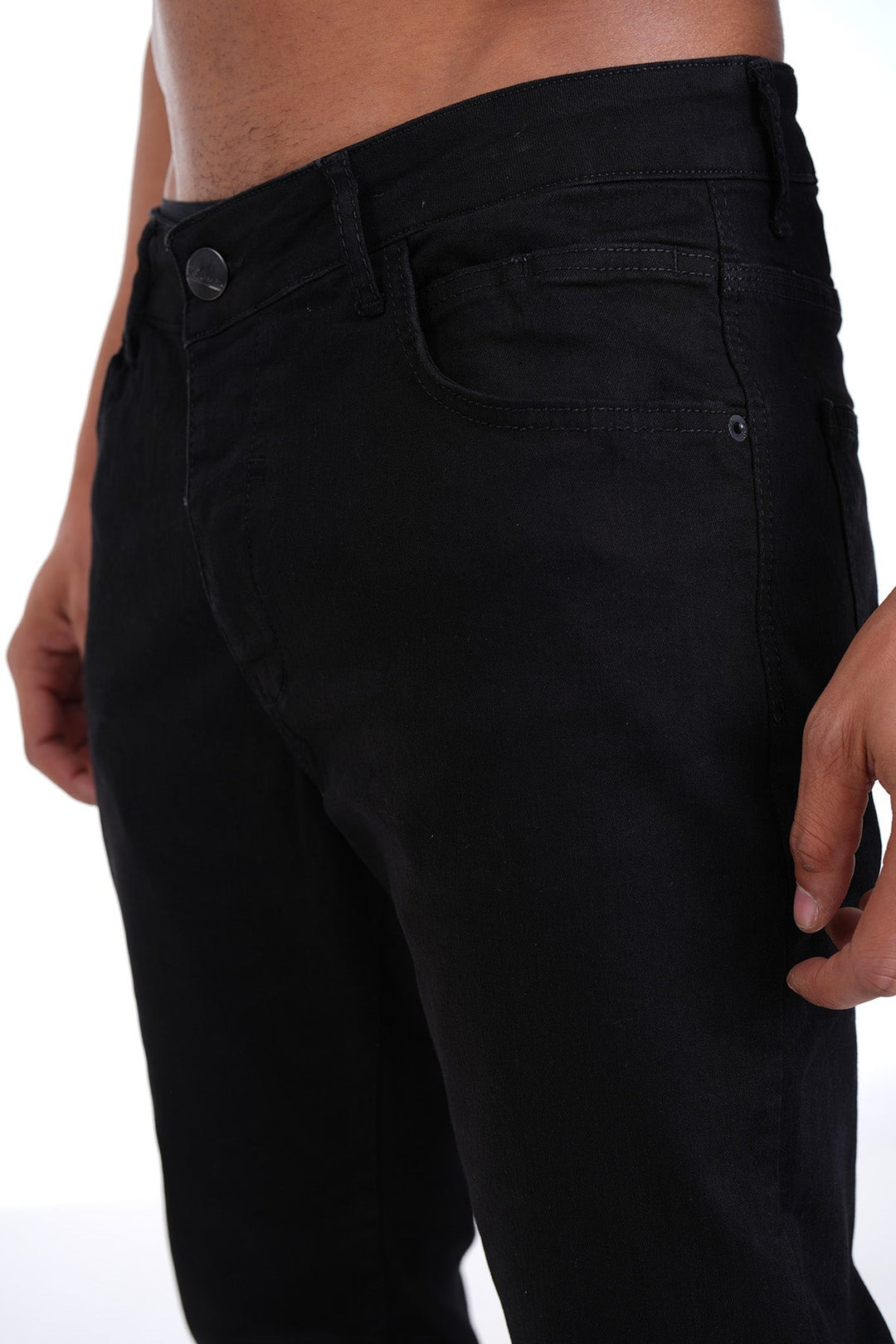 JEAN ZIPPED BLACK III